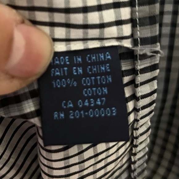 NWOT BLU by poferilo Mens Dress Shirt w/ Cool Buttons/Lots of Style!! - Picture 12 of 12